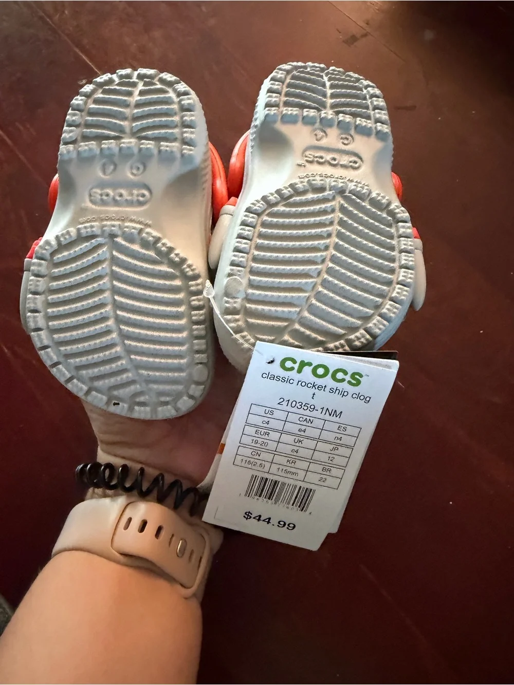 Boys Space Crocs